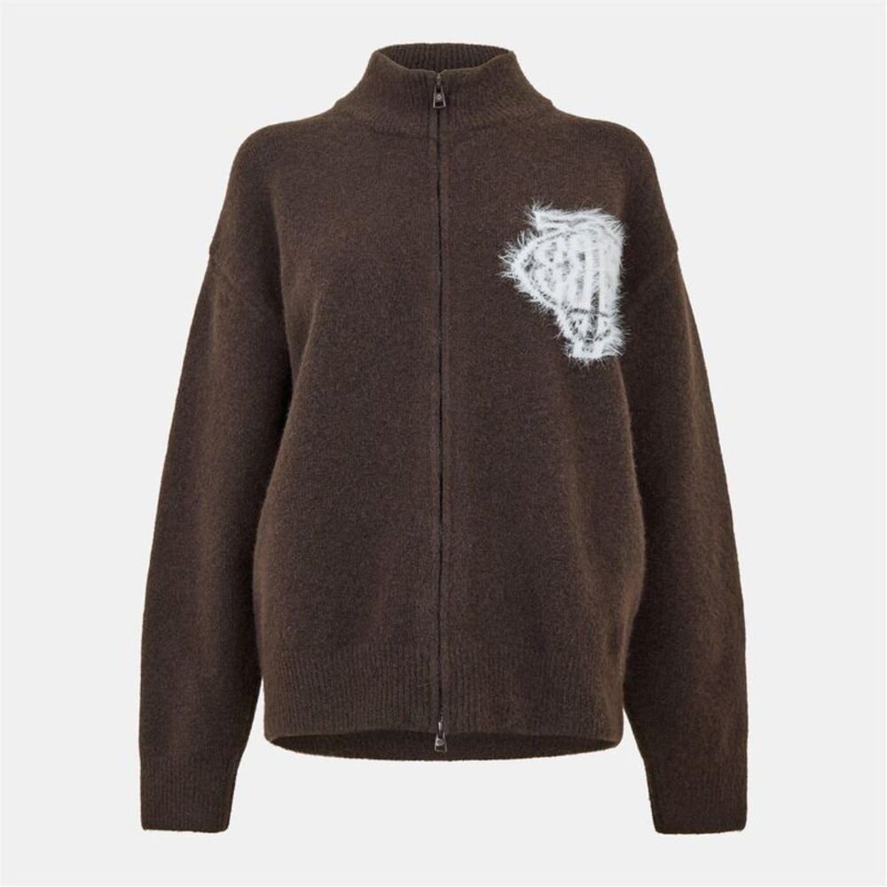 Couture Unisex Adult Distressed Jacket / Brown